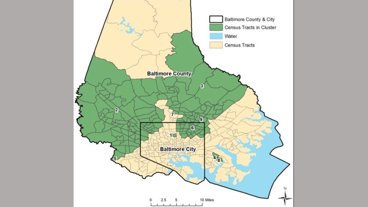Baltimore map